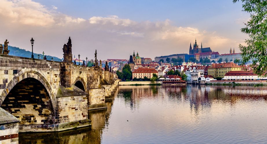 Karelsbrug, Praag, Tsjechië Karelsbrug, Praag, Tsjechië